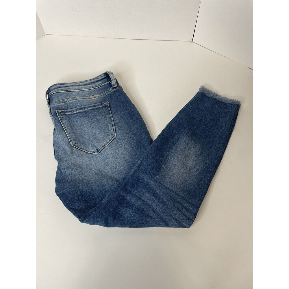 Womens Ladies KanCan High Rise Skinny Denim Blue Jean Size 15 / 31, KC9130M